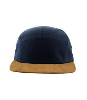 5 Panel Blank navy brown suede 5 Panel Blank navy brown suede